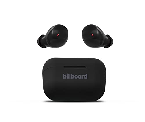 Billboard Audífonos Inalámbricos Earbuds Soul Track, Micrófono Incorporado para Llamadas, Base Recargable, Resitente A Salpicaduras, Asistente De Voz, Batería De hasta 36 Horas De Duración